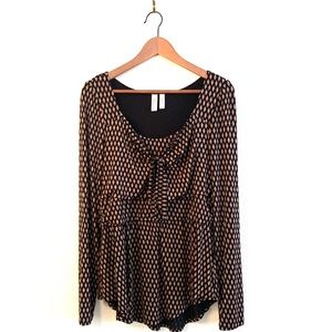 Anthropologie Meadow Rue Josalyn Top Blouse